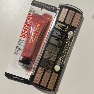 New Maybeline & L.A. Colors Day & Night Eyeshadow Palette
